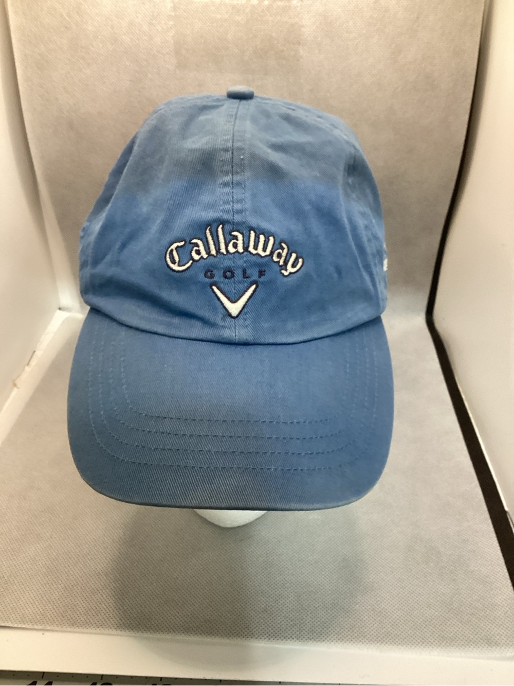 Callaway Golf Company Blue Adjustable Strapback Hat Golf Cap Classic Logo
